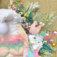 Pastel Elf Christmas Wreath