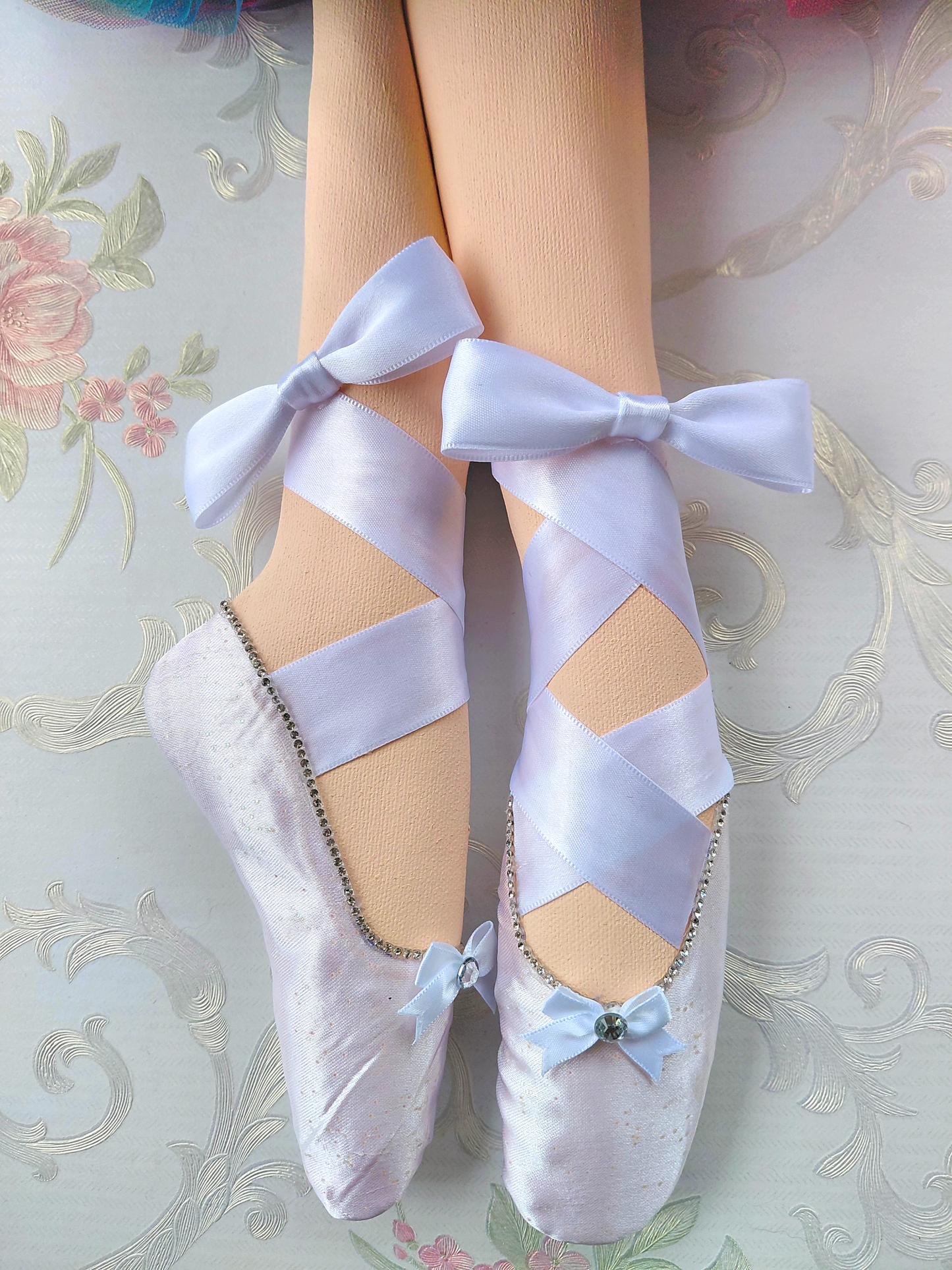 Pastel Spring Ballerina Wreath Attachment
