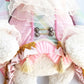 Pastel Victorian Easter Bunny Wreath Attachment