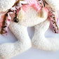 Pastel Victorian Easter Bunny Wreath Attachment