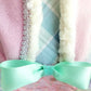Pastel Victorian Easter Bunny Wreath Attachment