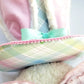 Pastel Victorian Easter Bunny Wreath Attachment