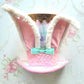 Pastel Easter Bunny Hat Wreath Attachment