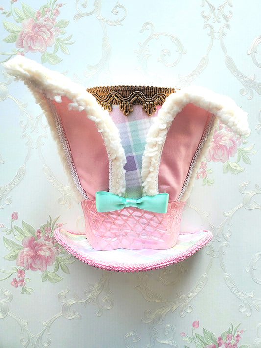 Pastel Easter Bunny Hat Wreath Attachment