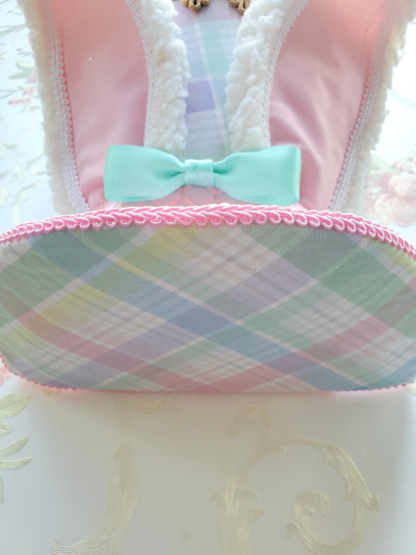 Pastel Easter Bunny Hat Wreath Attachment