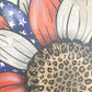 Patriotic Daisy Door Hanger