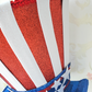 Patriotic Top Hat Wreath Attachment