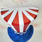 Patriotic Top Hat Wreath Attachment