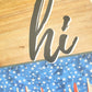 Patriotic Hi Door Hanger