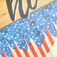 Patriotic Hi Door Hanger