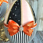 Set of 2 Elegant Easter Egg Wreath Embellishments