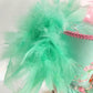 Pink Mint Rose Butterfly Mini Top Hat