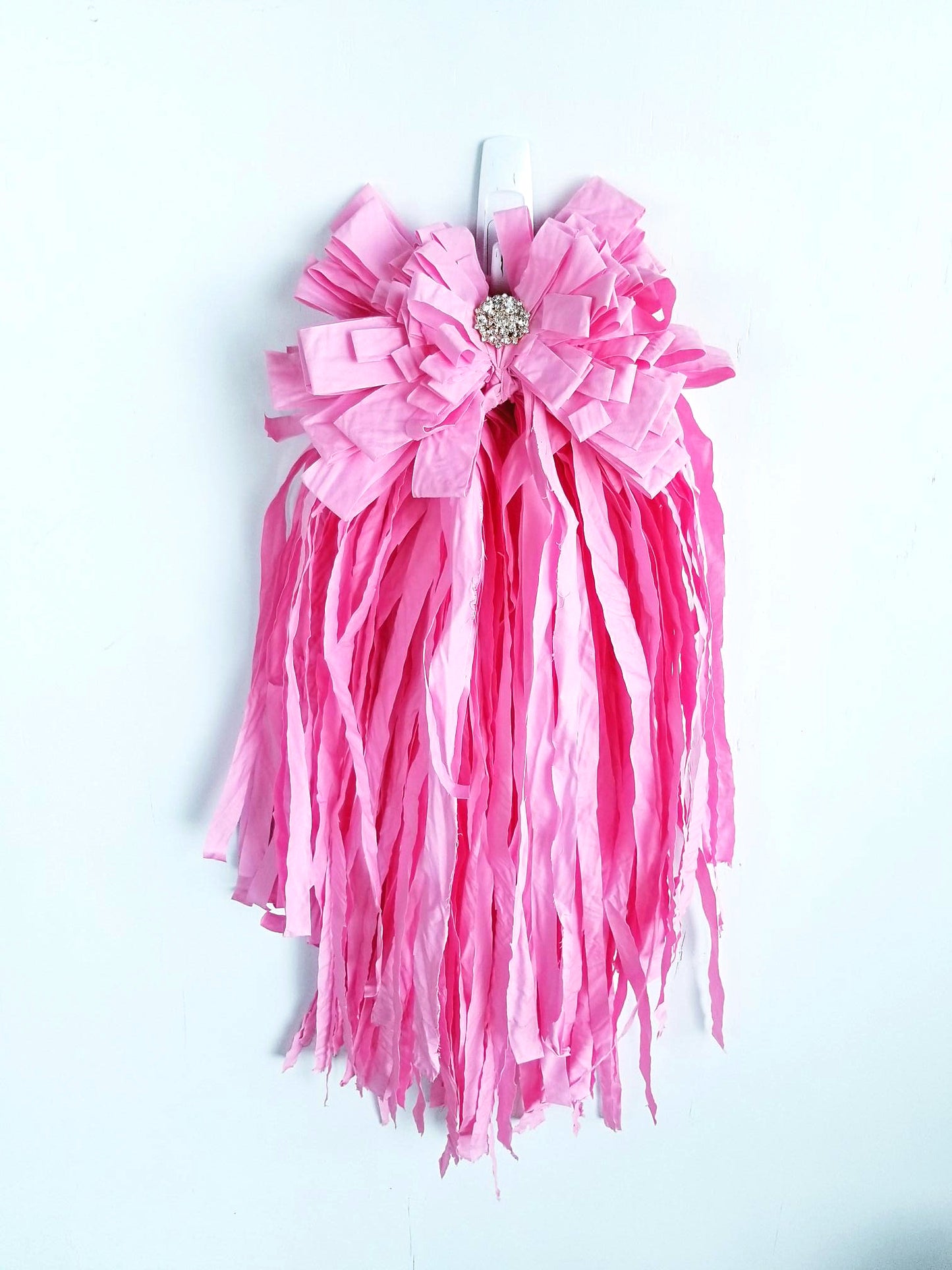 Pink Rag Bow