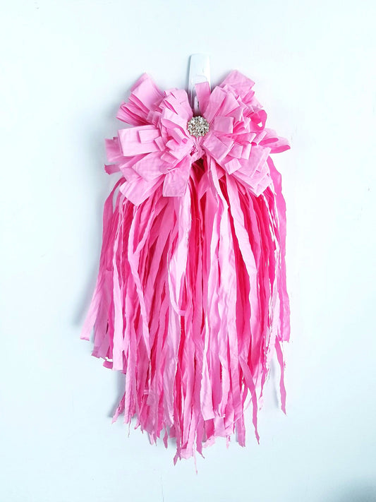 Pink Rag Bow