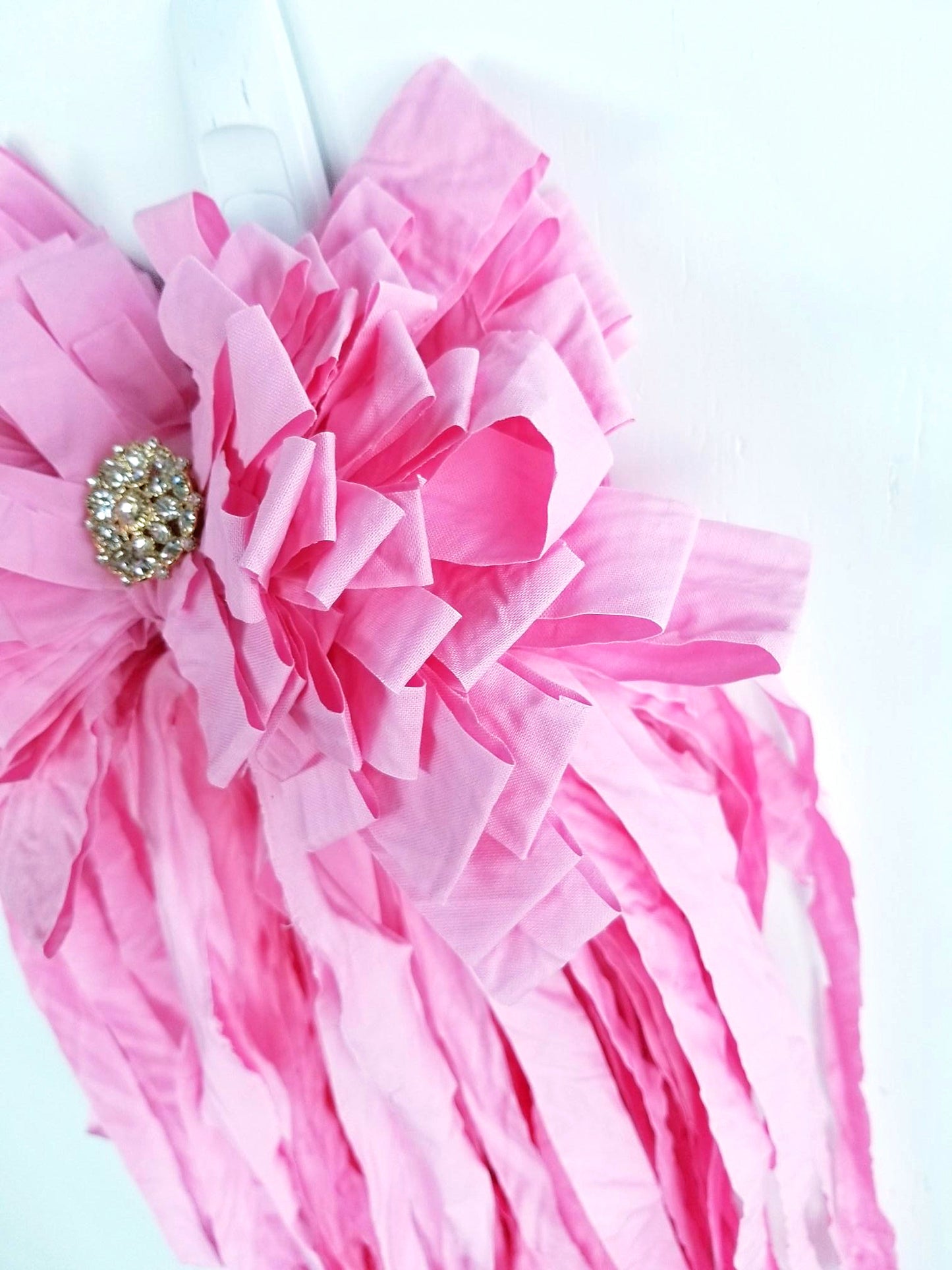 Pink Rag Bow