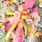 Floral Grapevine Butterfly Wreath