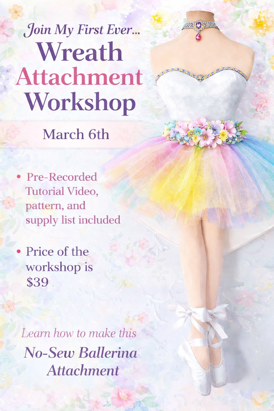 Spring Ballerina Wreath Attachment Workshop