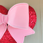 Red Sequin Heart Wreath Attachment