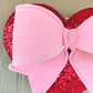 Red Sequin Heart Wreath Attachment