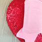 Red Sequin Heart Wreath Attachment