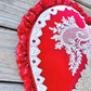 Handmade Valentine Heart Wreath Attachment