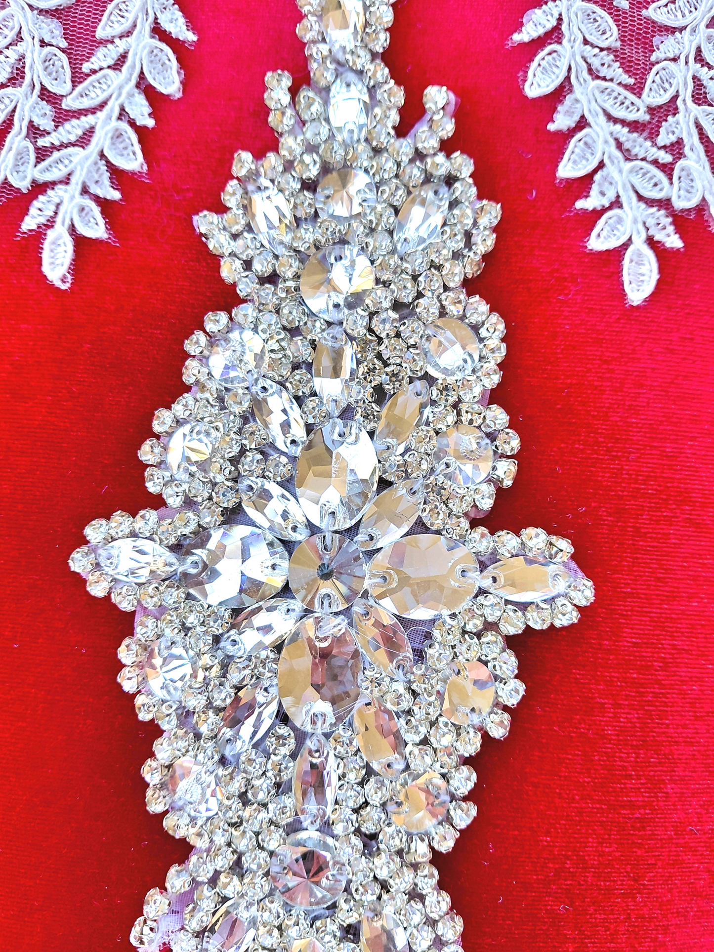 Handmade Valentine Heart Wreath Attachment