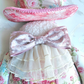 Victorian Rose Easter Bunny Wreath Attachment