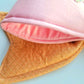 Pink Icing Wired Fabric Bow