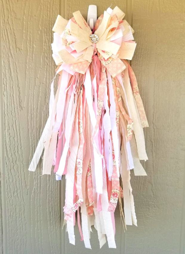 Shabby Chic Rag Bow