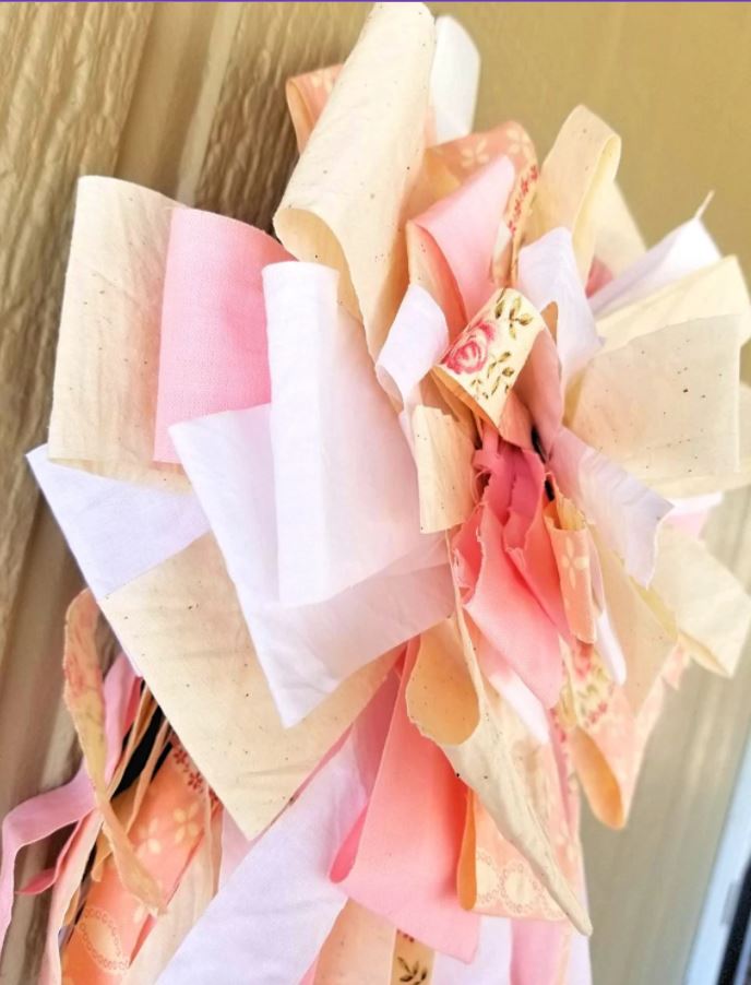 Shabby Chic Rag Bow
