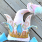 Spring Pastel Jester Elf Wreath Attachment