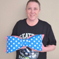 Stars and Stripes Wired Fabric Bow