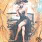 Steampunk Beauty Textured Wall Art