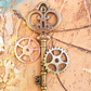 Steampunk Beauty Textured Wall Art