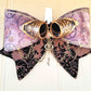 Steampunk Fabric Wired Bow