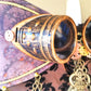 Steampunk Fabric Wired Bow