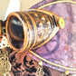 Steampunk Fabric Wired Bow