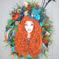 Steampunk Lady Every Day Wreath