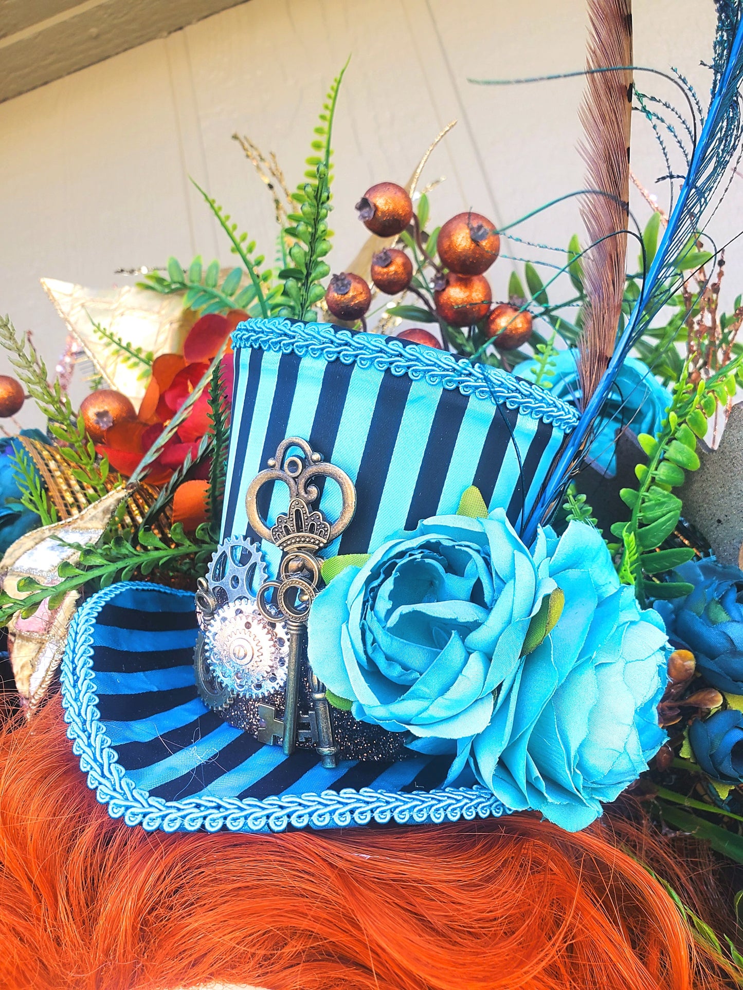 Steampunk Lady Every Day Wreath