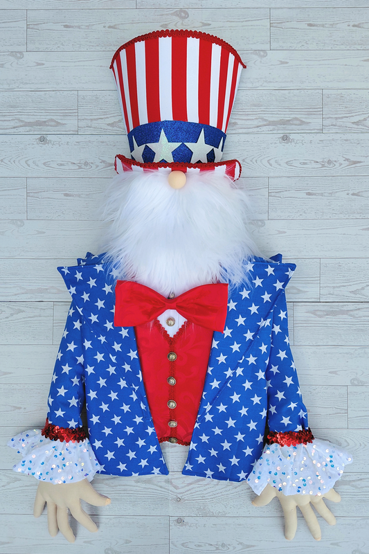 Uncle Sam Wreath Attachment