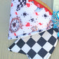 Alice in Wonderland Wired Fabric Bow