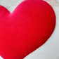 Red Velvet Heart Wreath Attachment